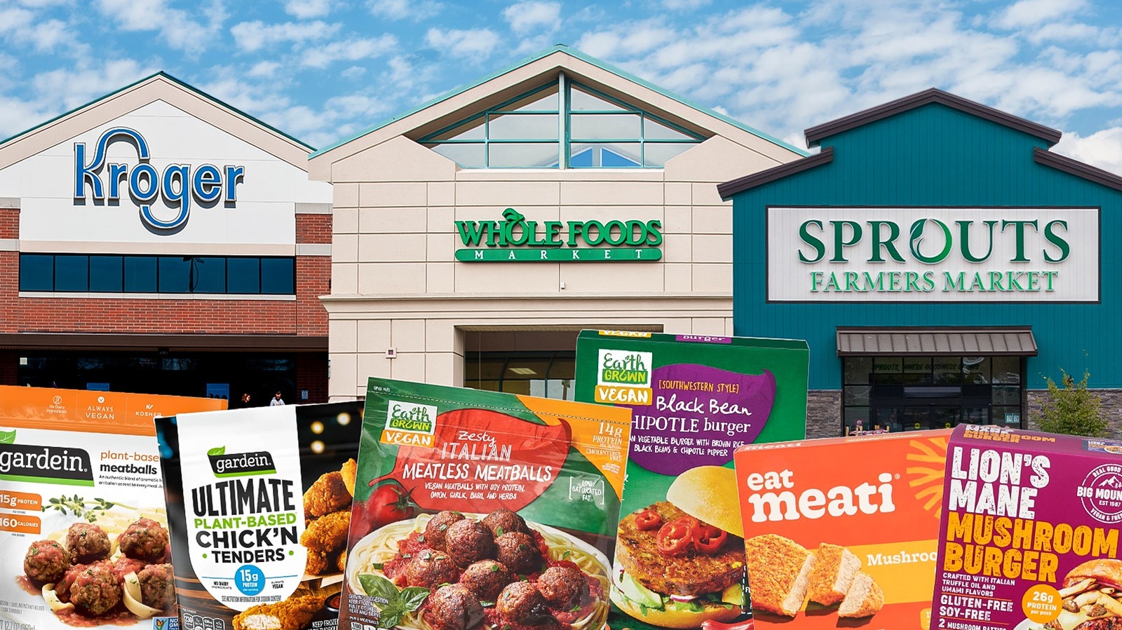 8 Best Grocery Chains For Vegan Meat Options