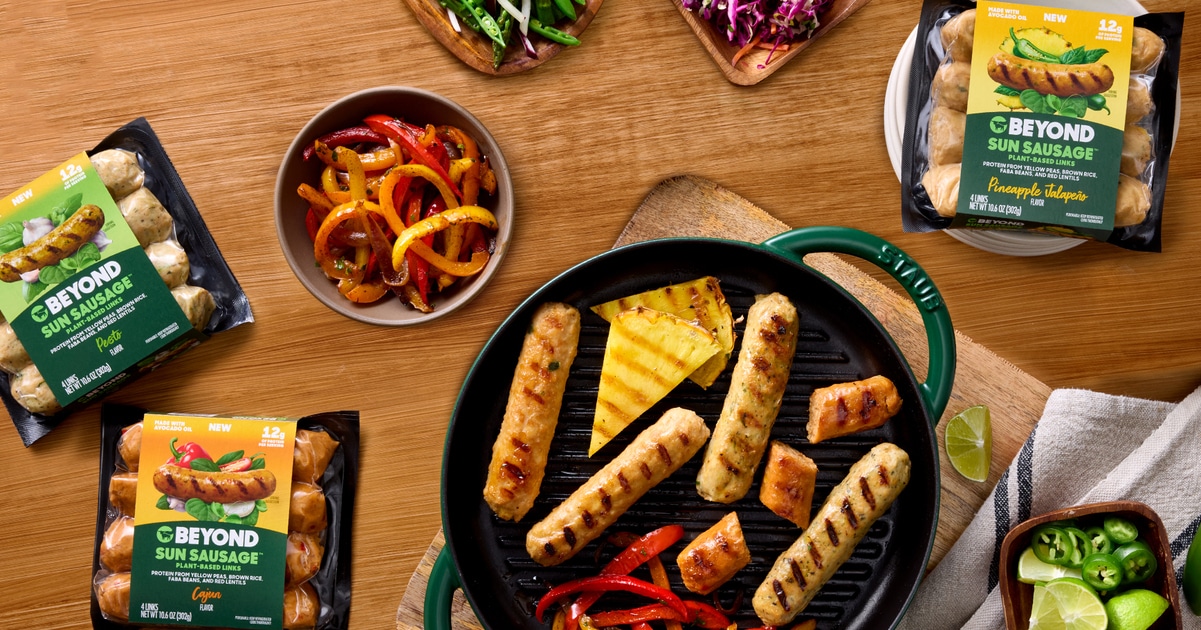 Beyond Meat Takes a Whole-Foods Detour to Replacing Meat With 3 New “Sun Sausages”