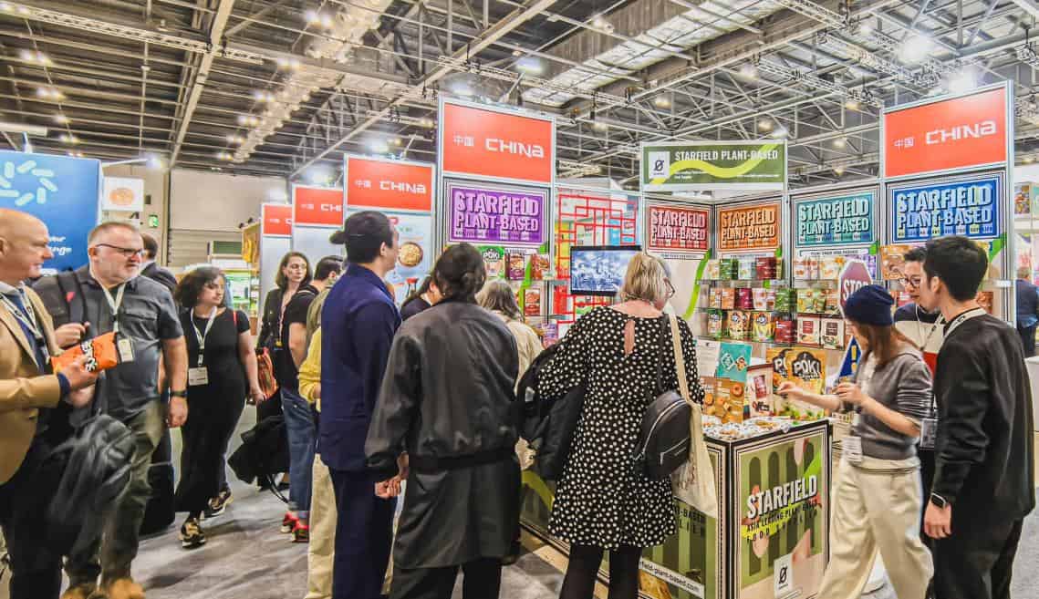 Chinese Plant-Based Trendsetter STARFIELD Showcases Diverse Product Variety at IFE 2025 in London – vegconomist