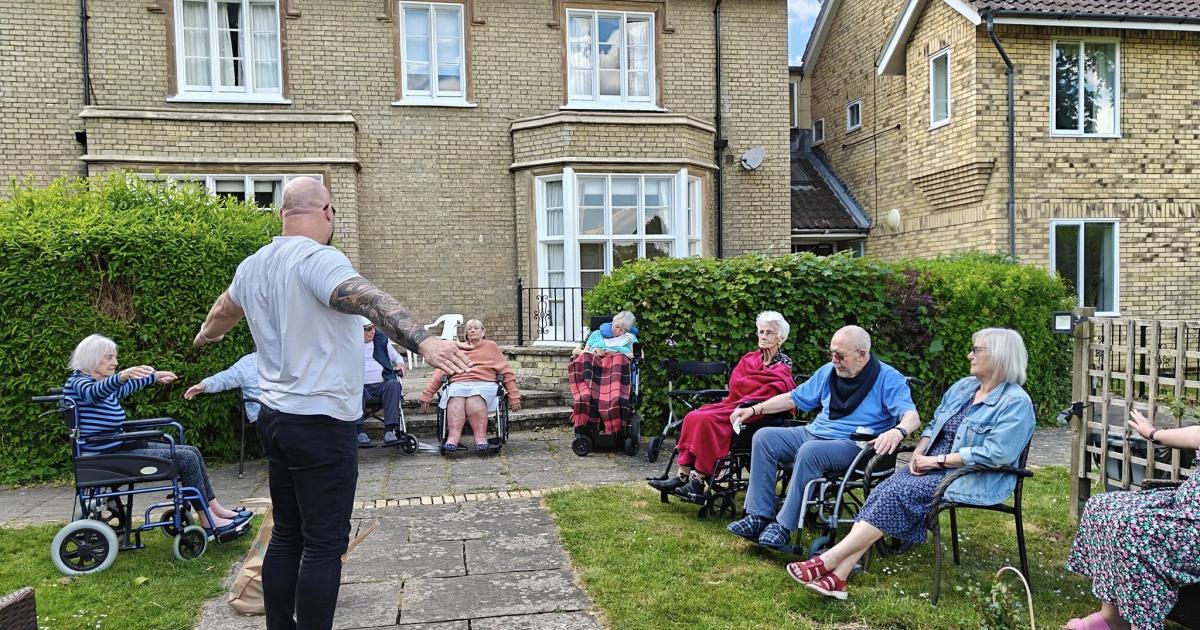 Hilton Park Care Home residents celebrate health and fitness