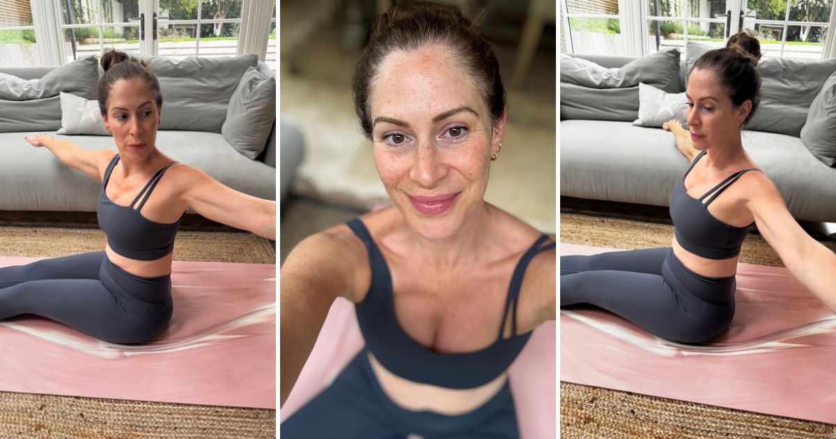 I Tried Pilates Spine Twists Every Day for 7 Days – & Wow