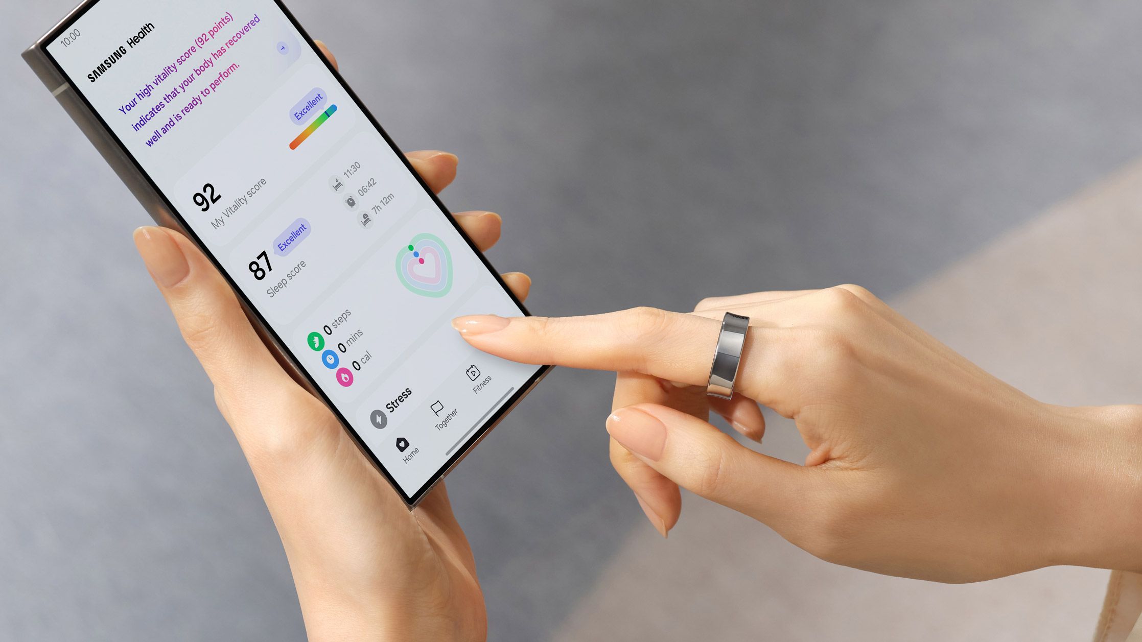 Samsung hints at Galaxy Ring smart-home integration – and what looks like a new activity metric