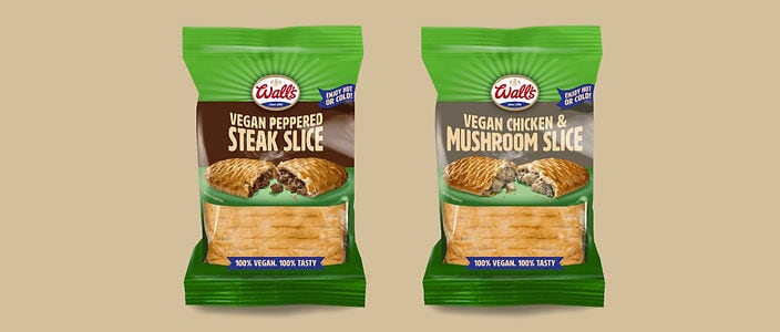 Savory Meat-Free Pastry Snacks : Wall’s Pastry vegan range