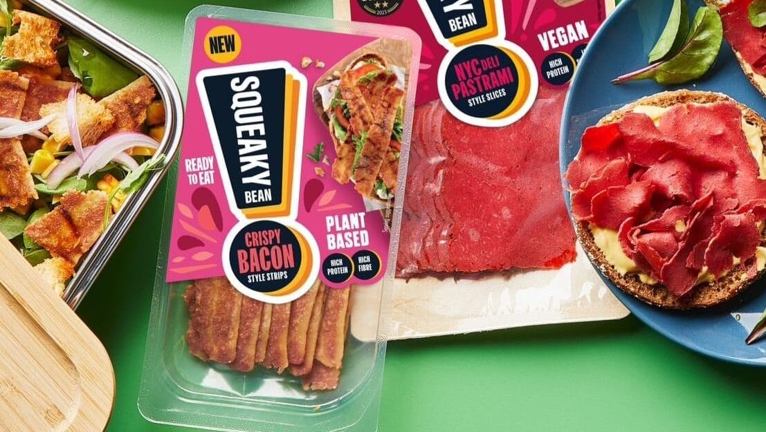 Squeaky Bean launches Crispy Bacon Style Strips · Compleat Food Group