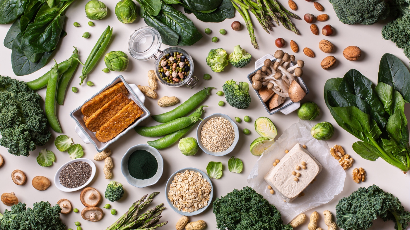 Vegan protein matches meat for muscle growth in strength training : NPR