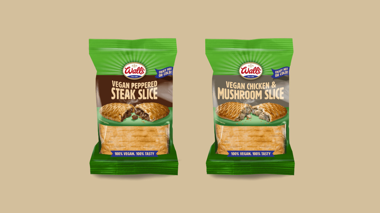 Wall’s Pastry expands vegan range with two new savoury slices
