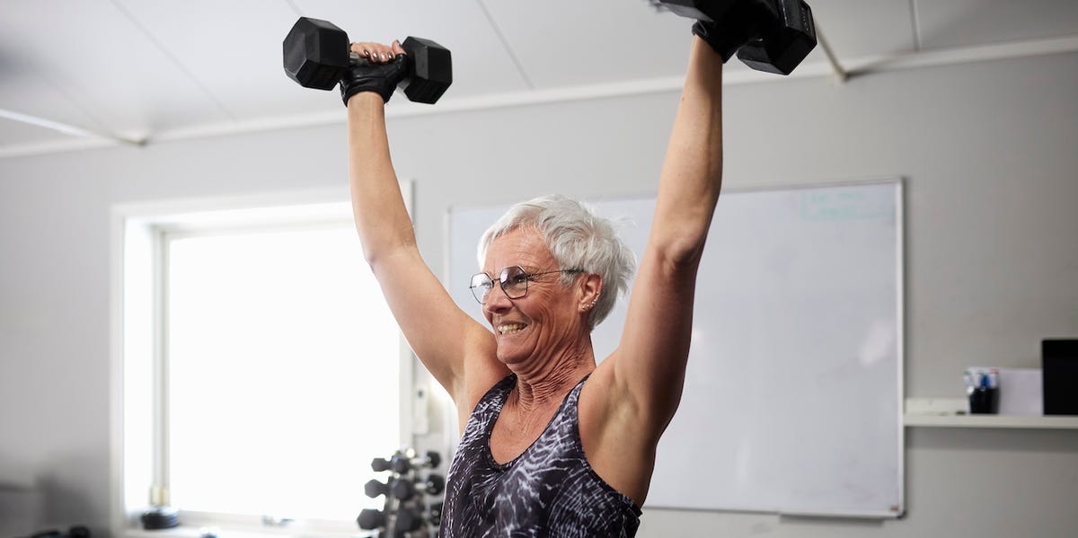 Why older people feel less soreness after exercise