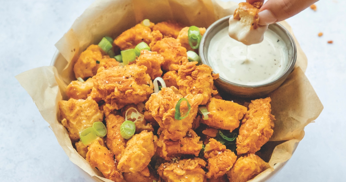 Yes, You Can Make Vegan Popcorn Chicken That’s Crispy and Juicy