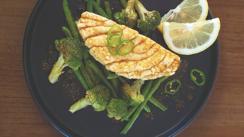 Free-From Plant-Based Fish Fillets : grouper fillet