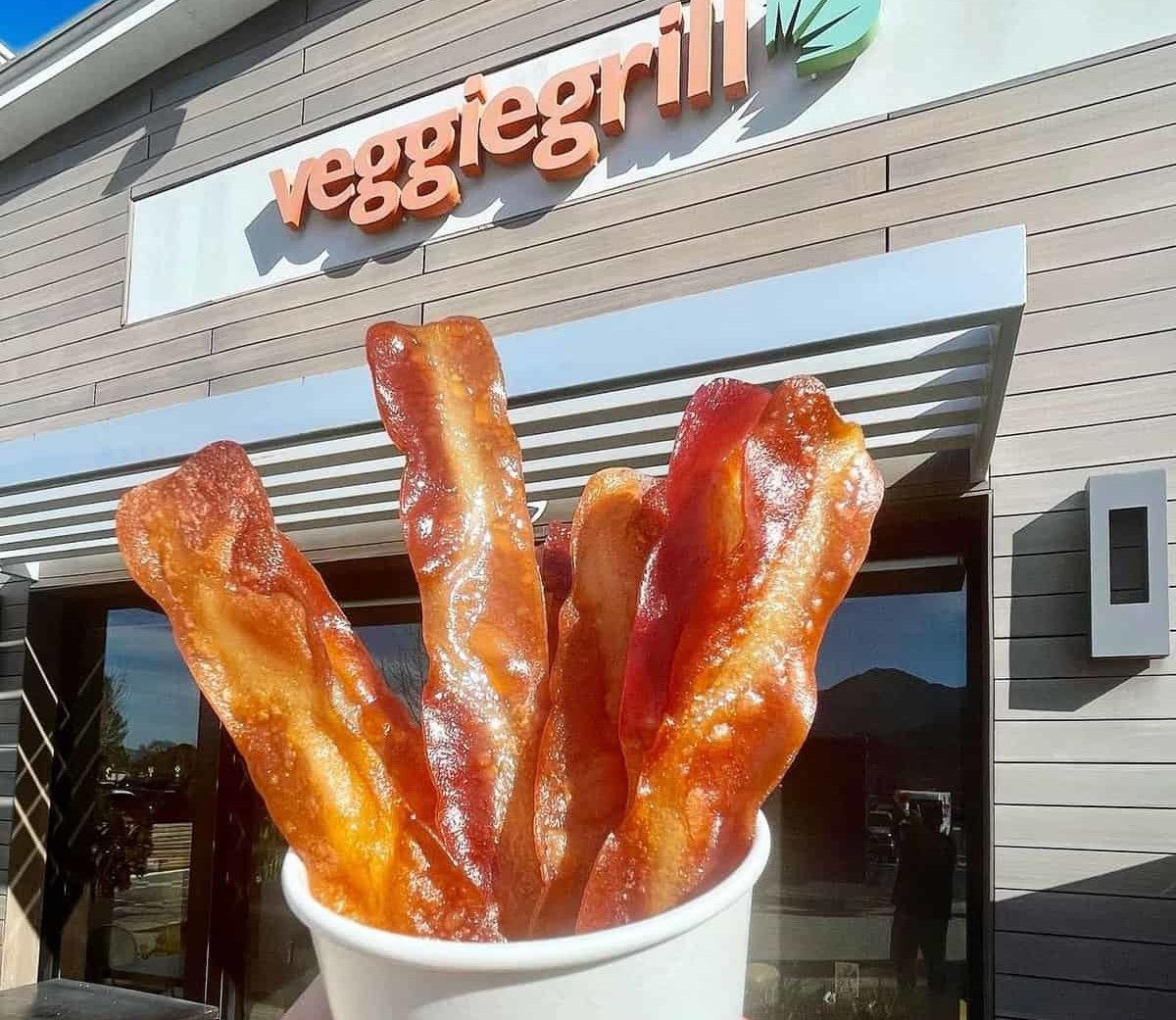 Hooray Foods’ Crispy Vegan Bacon Now Served at All Veggie Grill Locations