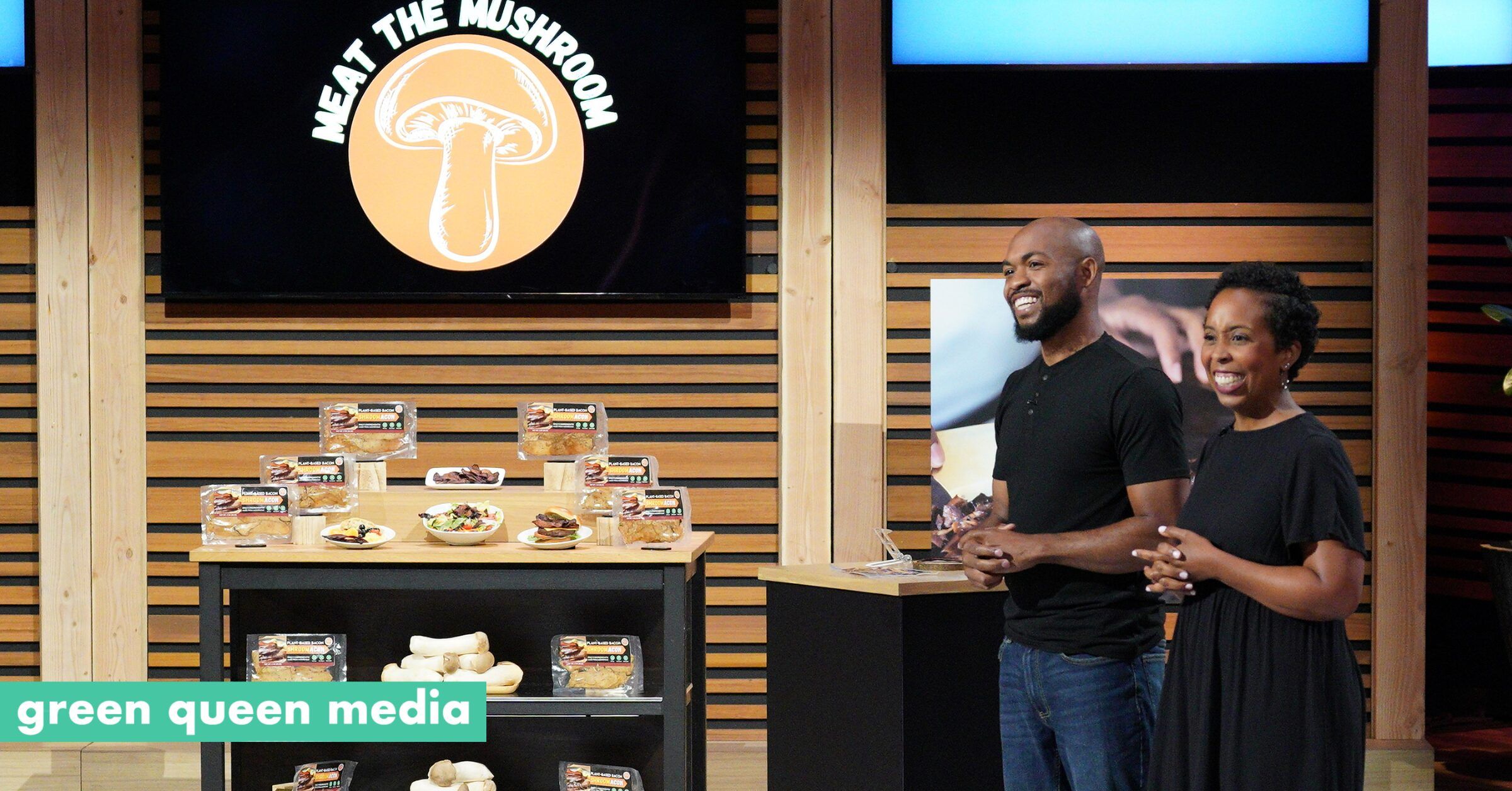 Inside Meat the Mushroom’s Shark Tank Pitch for Vegan Bacon