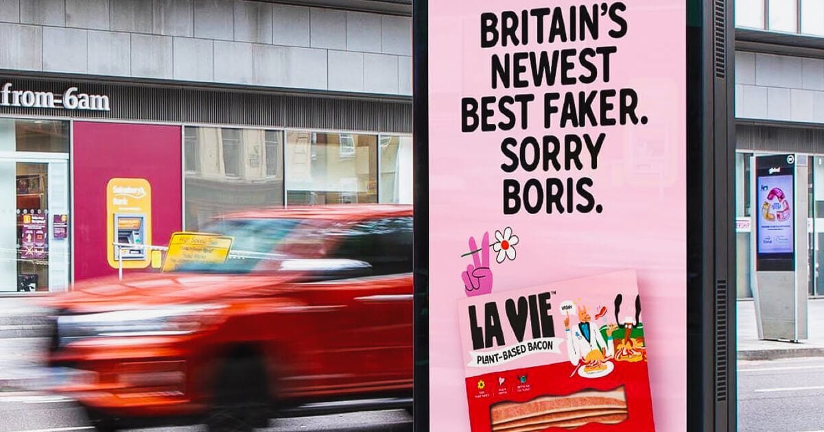 La Vie Says Its Vegan Bacon Is a Better Faker Than Boris Johnson