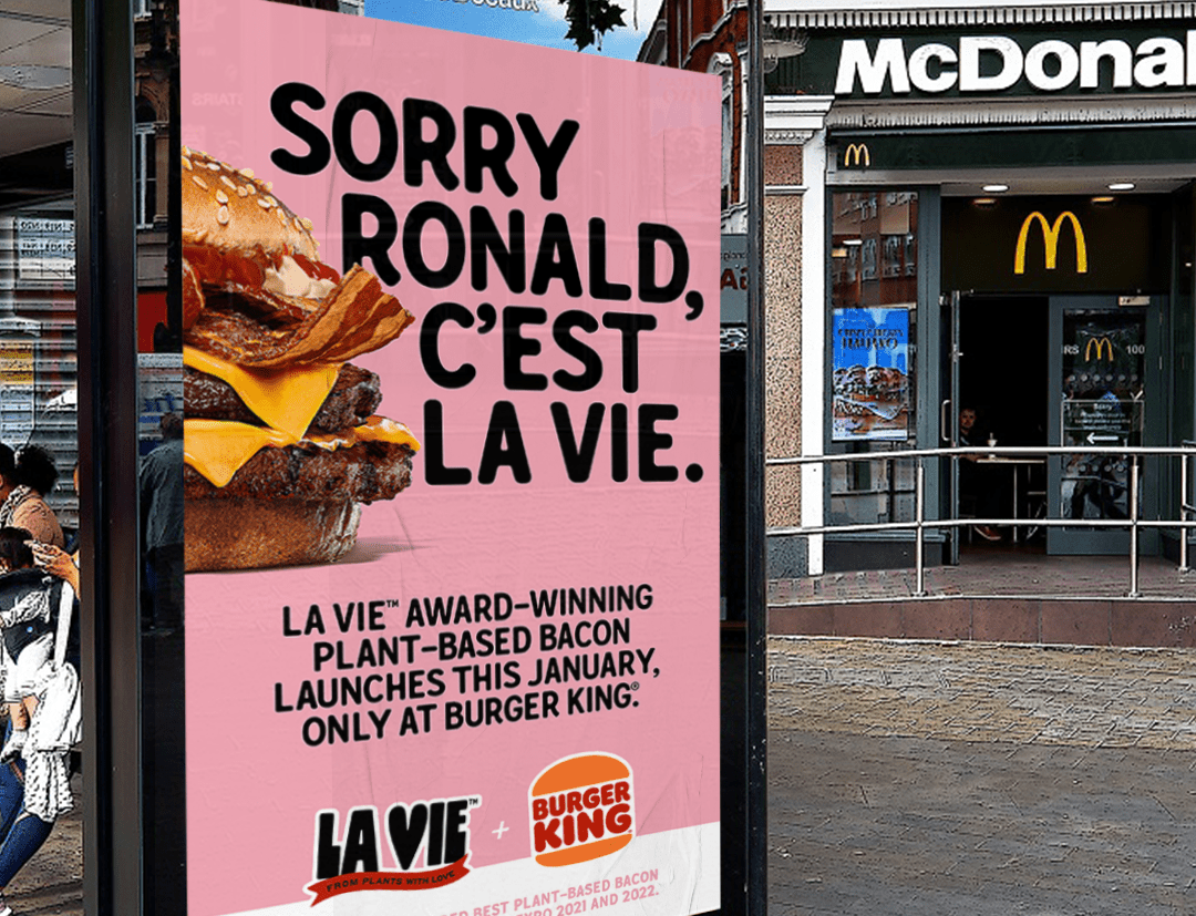 La Vie’s Vegan Bacon to Become Permanent Option in Burger King Across the UK – vegconomist