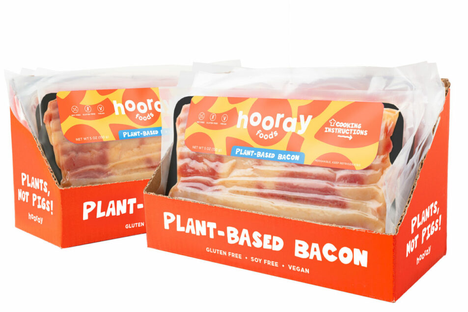 Plant-based bacon maker approaching price parity with pork, profitability