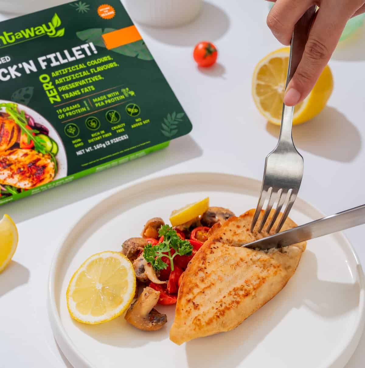 Plantaway Launches India’s First Plant-Based Chicken Fillet – vegconomist