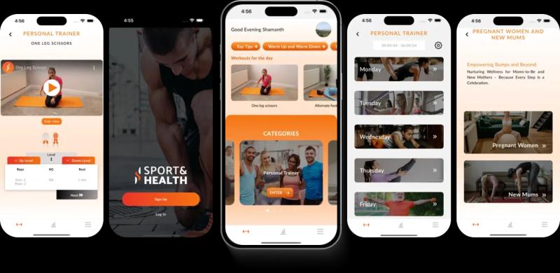 UK-Based App ‘Sport & Health’ Redefines Fitness, Rehab & Injury