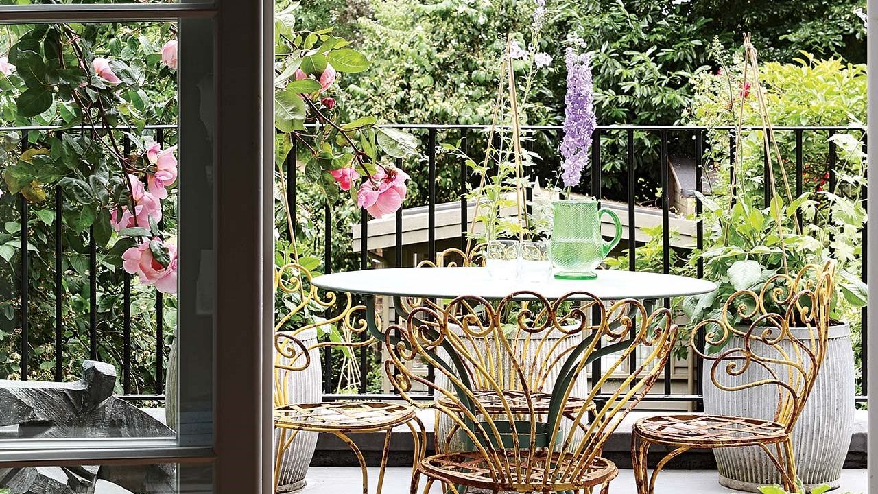 Balcony ideas to make the most of this small outdoor space