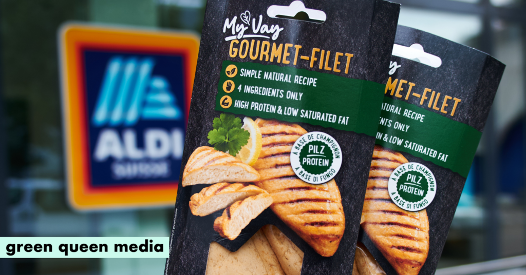 Aldi Suisse Unveils Clean-Label Mycoprotein Chicken Filet at Price Parity with Meat