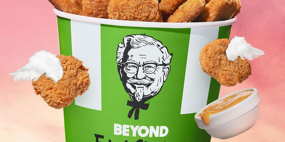 KFC to add plant-based fried chicken made with Beyond Meat to menus nationwide