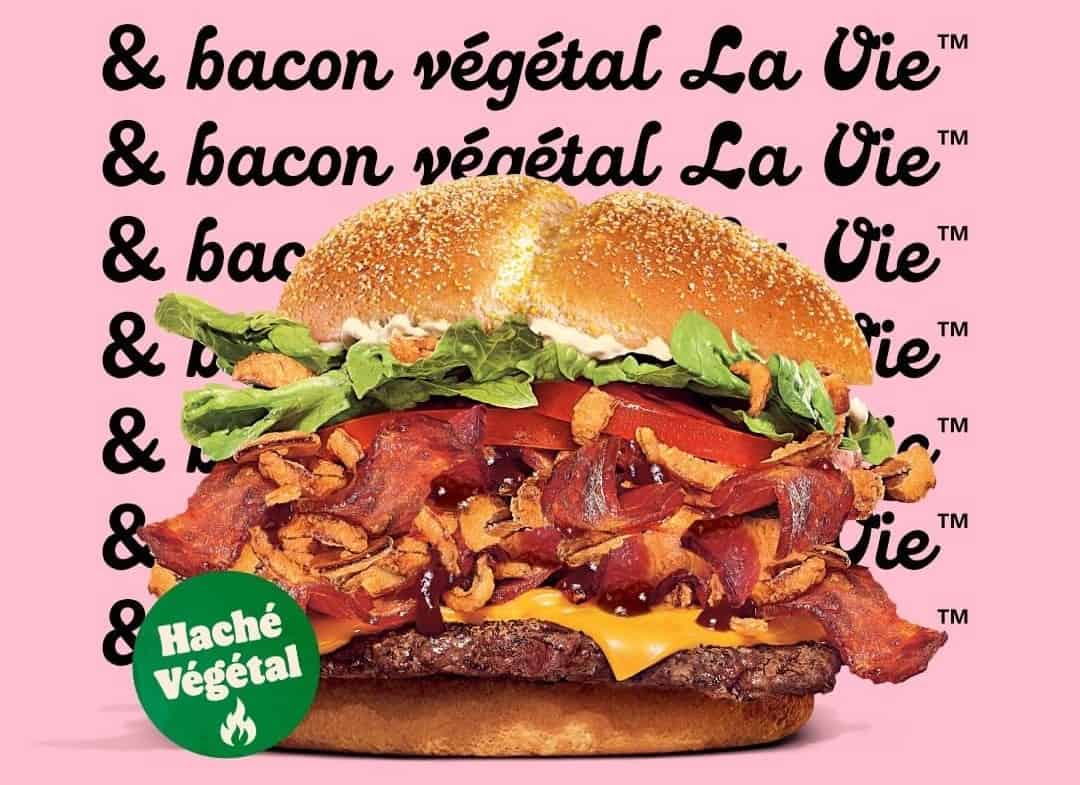 La Vie Urges Burger King France to Add Vegan Bacon to Veggie Steakhouse Burger – vegconomist