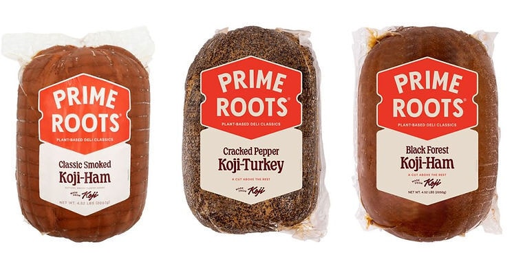 Mycelium-Based Deli Meats : plant-based deli meats