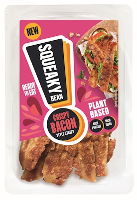 Squeaky Bean Launches New Bacon Alternative