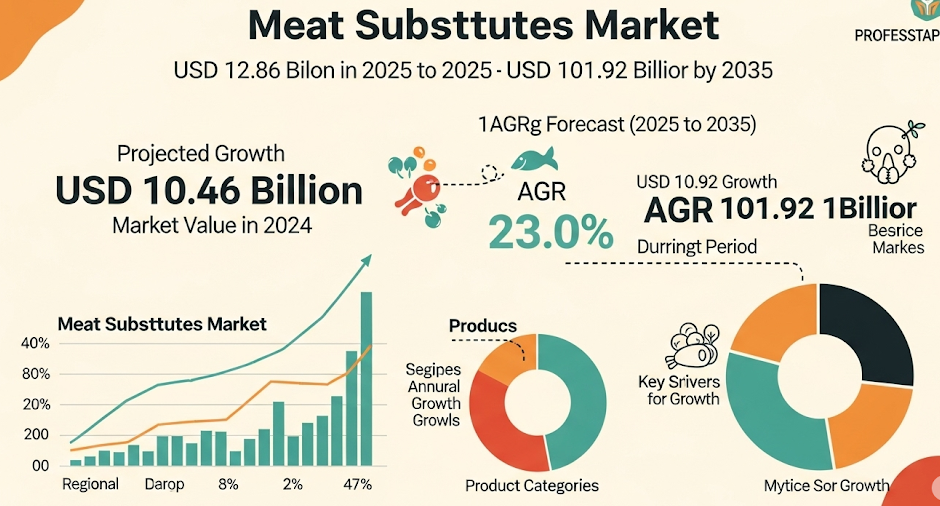 The USD100B Meat Substitute Market Isn’t Just a Trend—It’s the Future – FMIBlog