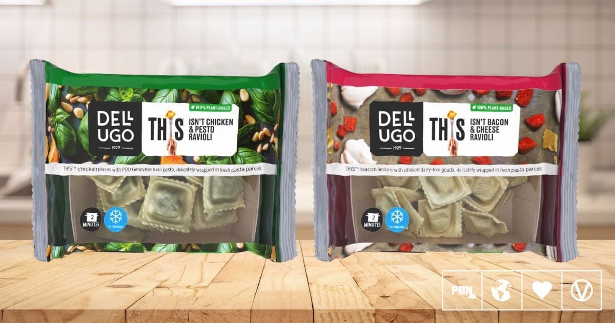 THIS Collaborates With Fresh Pasta Brand Dell’Ugo To Launch Vegan Ravioli