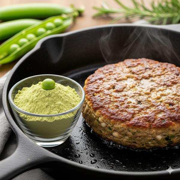 Global Demand for Pea Protein in Plant-Based Meat to Reach USD 4.5