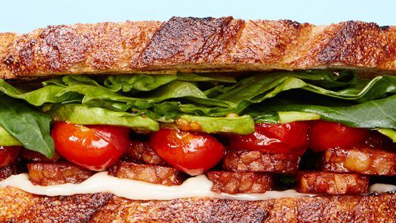 How to Make a Better Tempeh Bacon, Lettuce, and Tomato Sandwich