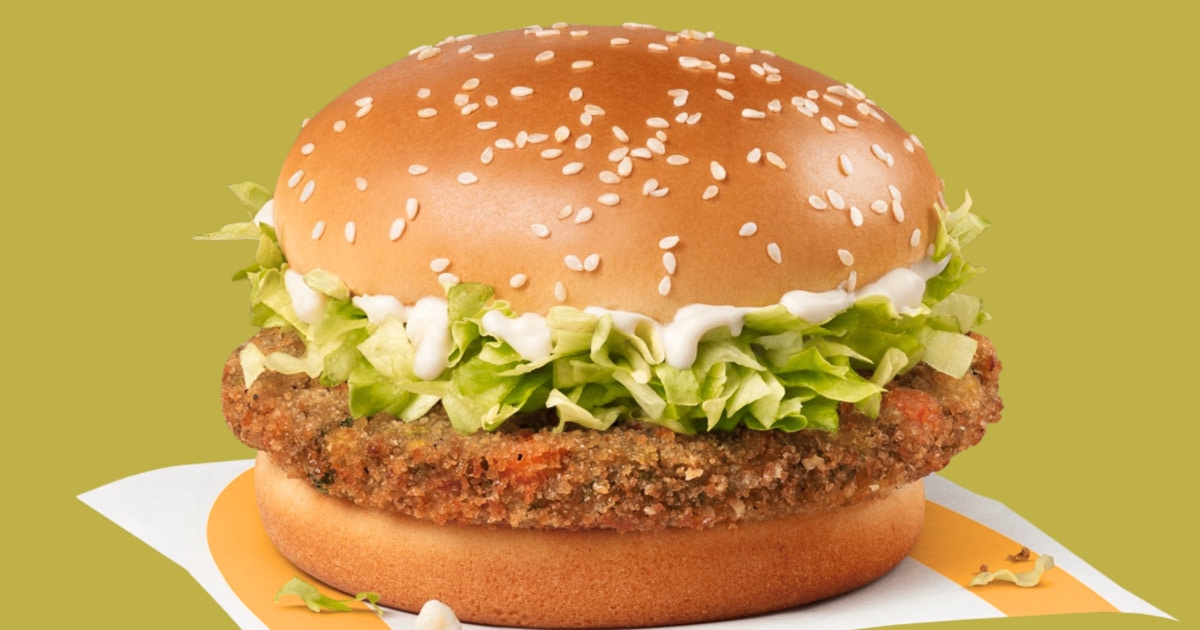 McDonald’s Canada Debuts the McVeggie—Here’s How to Make It Vegan