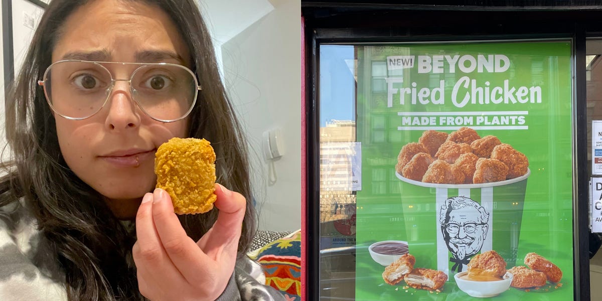 Review: I Tried the New Beyond Fried Chicken Nuggets From KFC