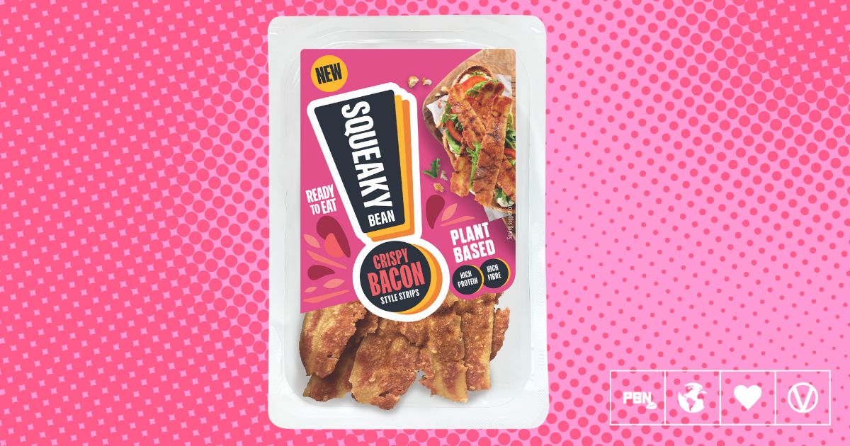 Squeaky Bean Launches Ready To Eat Vegan Crispy Bacon Strips