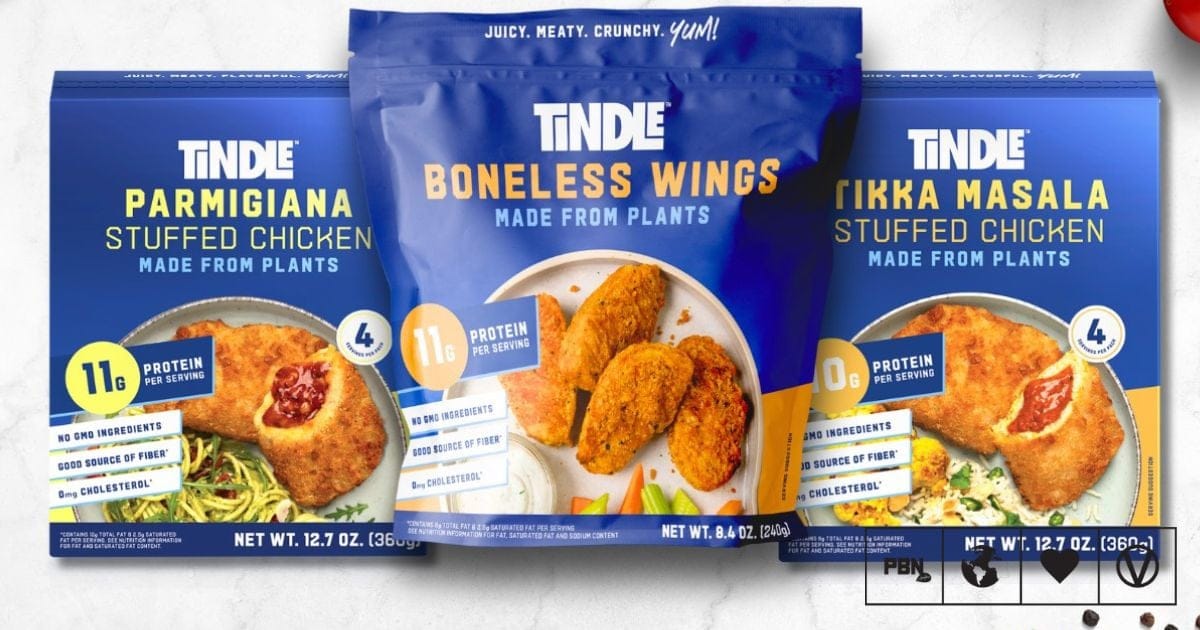 TiNDLE’s Plant-Based Chicken Launches At Hundreds Of New US Stores