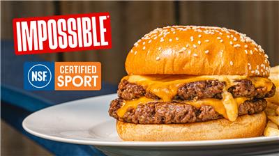NSF and Impossible Foods Announce Impossible® Beef and Impossible® Burger as First Plant-Based Meats to be NSF Certified for Sport®