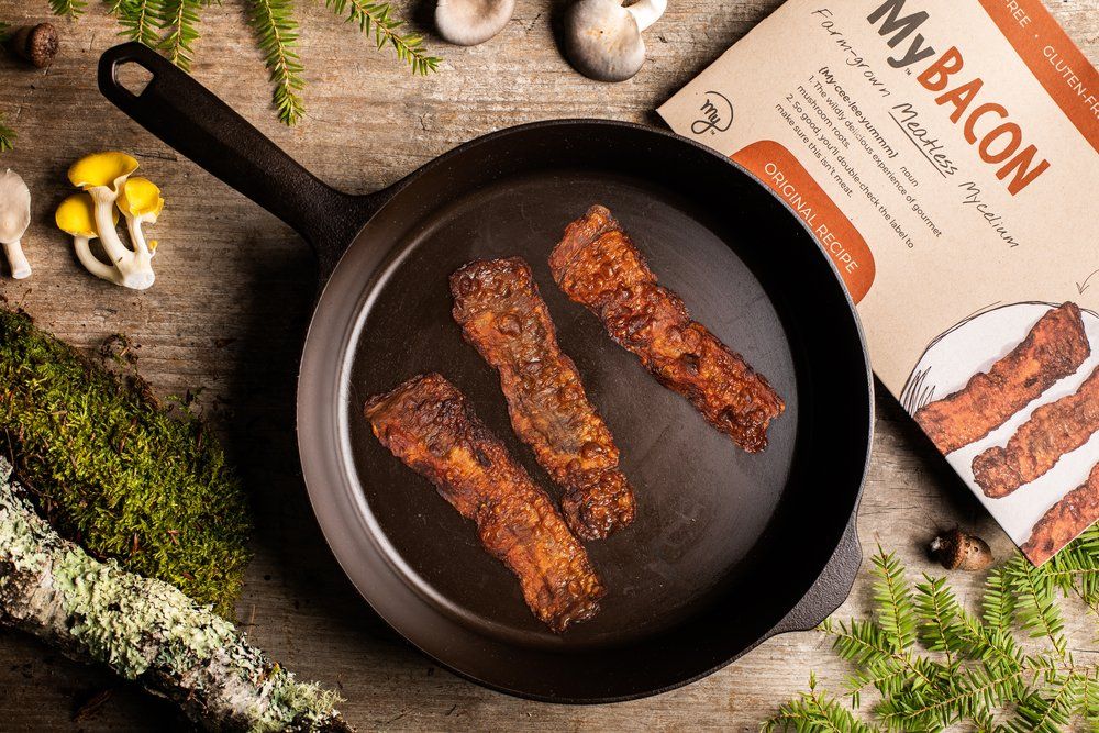 MyForest Foods’ mycelium bacon sizzles as alt meat market cools