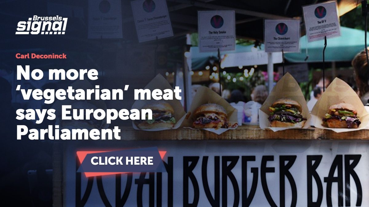 No more ‘vegetarian’ meat says European Parliament