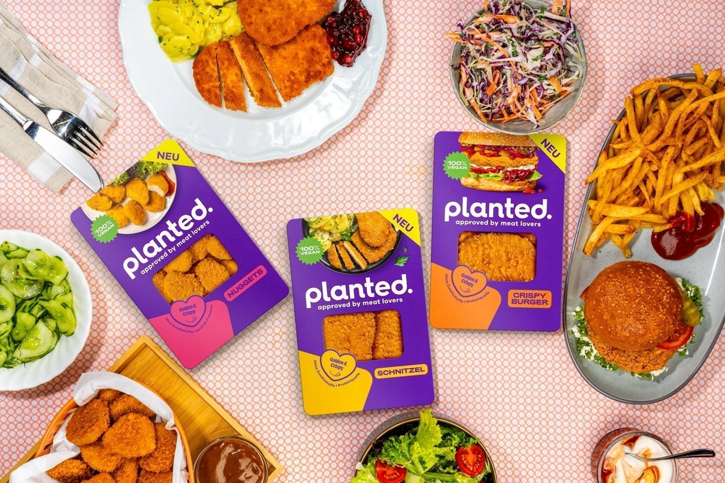 Planted expands portfolio with new Crispy range, designed to offer healthy indulgence