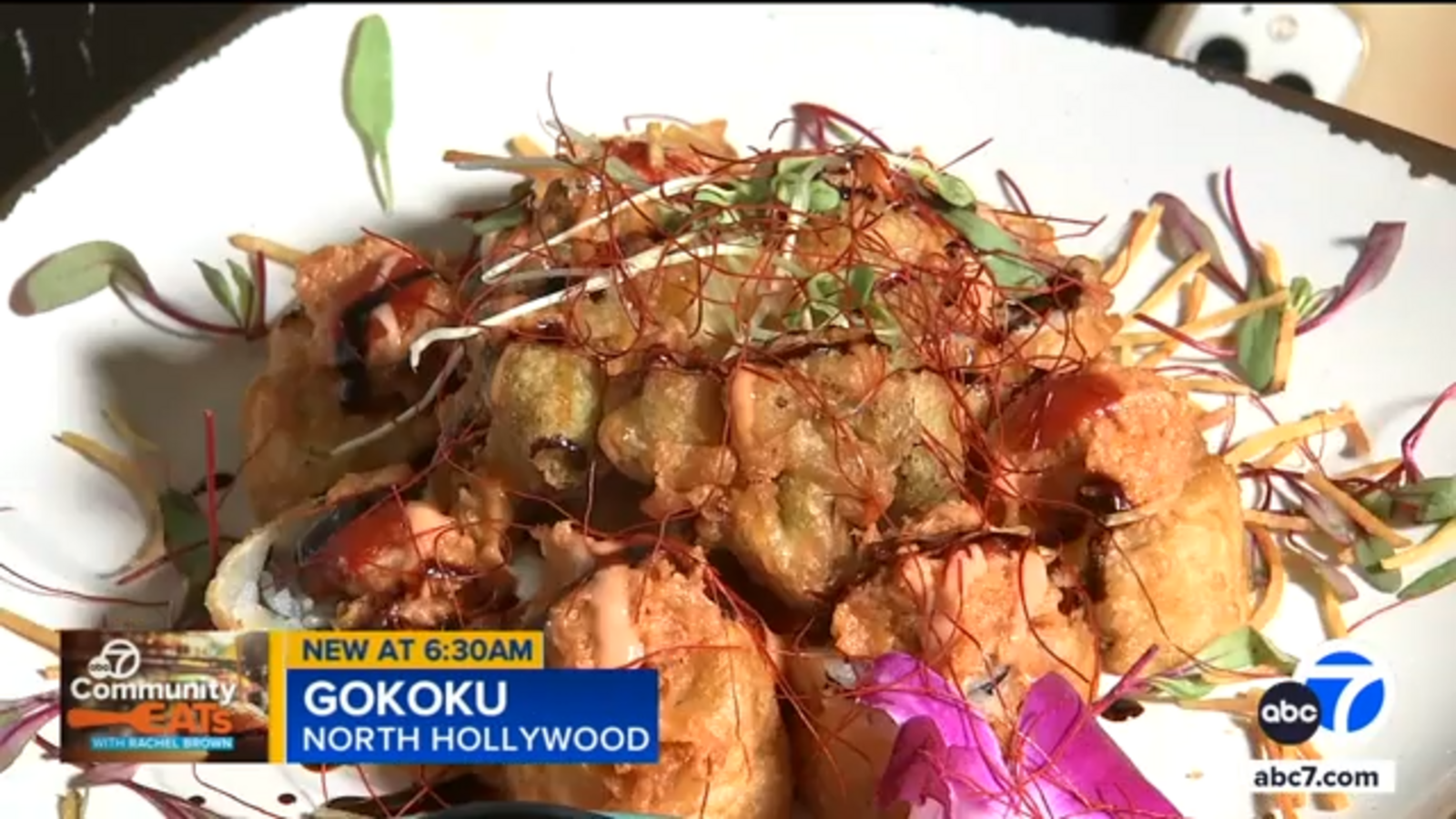 Sushi without the catch: Plant-based Japanese dishes shine at Gokoku in North Hollywood – ABC7 Community Eats