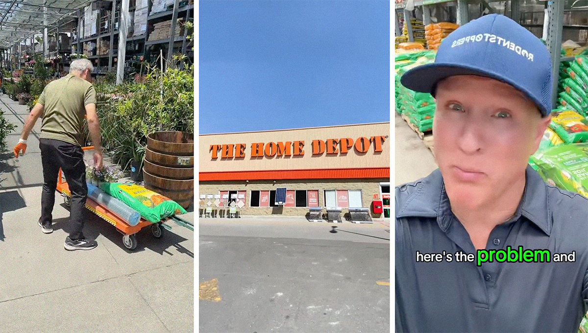 Expert goes to Home Depot’s home and garden center. Then he steps in when a customer picks up Miracle-Gro