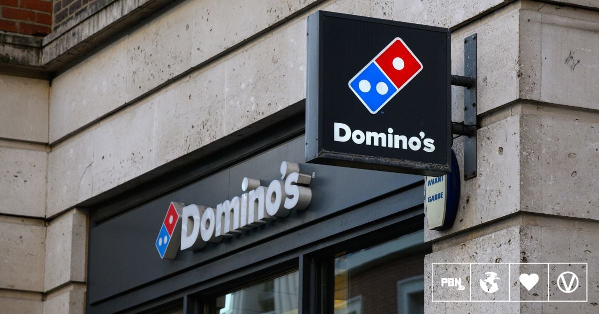 Domino’s UK Just Shrunk Its Plant-Based Pizza Menu