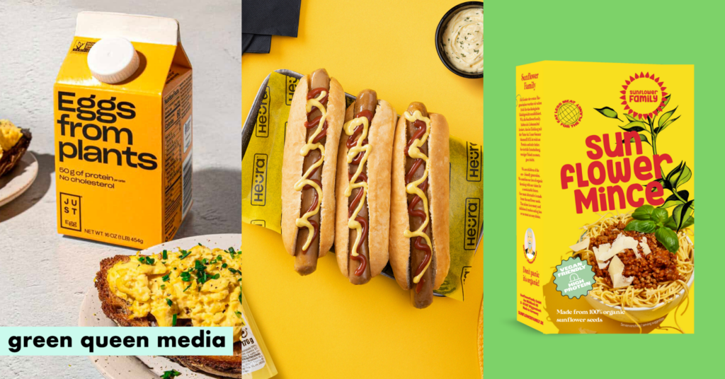 Heura Recipe, Sunflower Seed Protein & Just Egg Sales