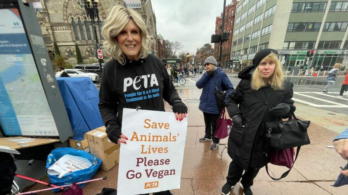 Local Animal Rights Activists Rally For A Plant-Based Thanksgiving