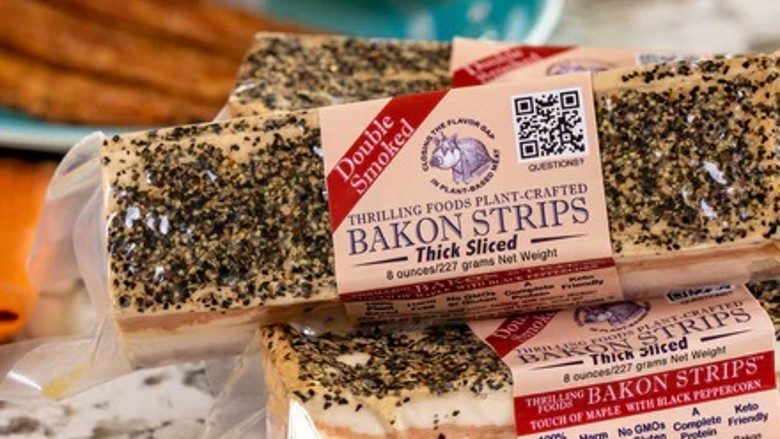 Thrilling Foods’ Bakon receives U.S. patent for plant-based bacon